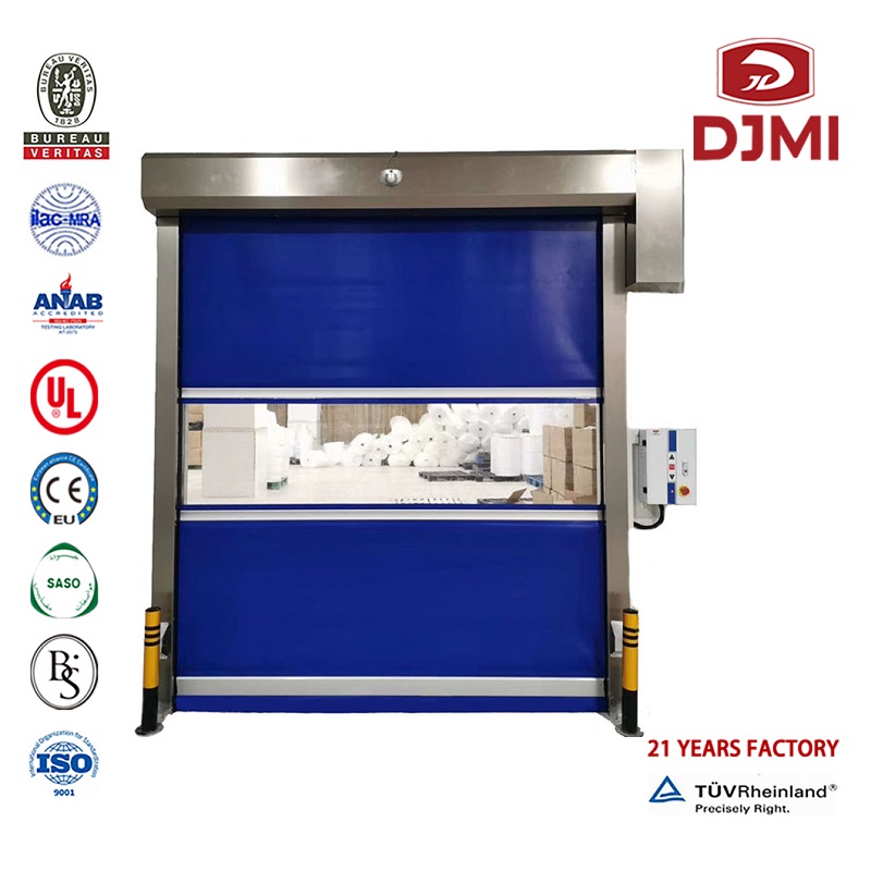 حار بيع أبيض فوق الأكورديون الشخصي 8.x17 باب المرآب متعددة الوظائف الجمال مع قسم النافذة التلقائية 8.x17 باب المرآب المهنية 500mm واسعة ل...