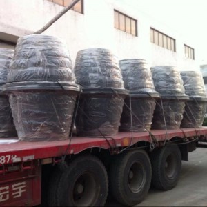 نوعية جيدة من المطاط درابزين قفص الاتهام مدبب