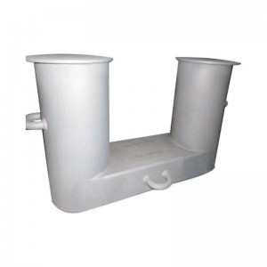 الصلب السفينة المرفقات المزدوج عبر ربط أعمدة رسو السفن