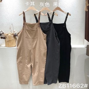 السيدات السراويل فضفاض ، ومناسبة لأي مناسبة ، والأكثر راحة نمط عارضة القطن والكتان العرف 11662 أزياء فضفاضة حبال السراويل