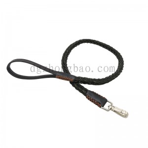 مذهلة تصميم الجلود حبل تويست للكلاب