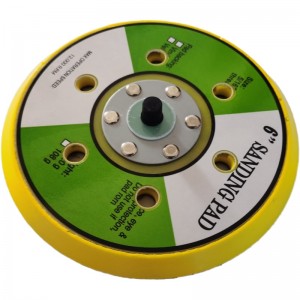 وسادات تلميع 6 بوصات لزاوية طاحونة قرص الصنفرة الداعمة لملحقات أدوات السنفرة المدارية