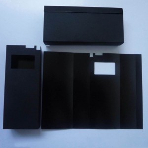 ورقة Bopu Black PC العازلة ، حشية عازلة مقاومة لدرجات الحرارة العالية ، مثبطات اللهب سهلة الطي مايلر