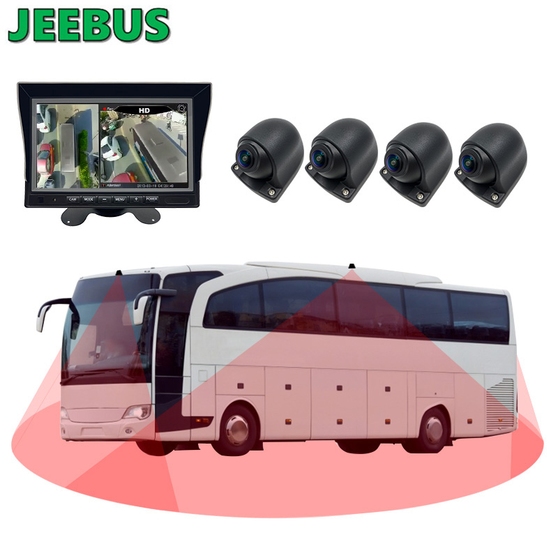 360 Bird View System 3D 360 درجة All Round View Parking Panorama Car Camera Security