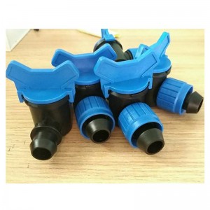 22 صمام جانبي بقفل مفرد