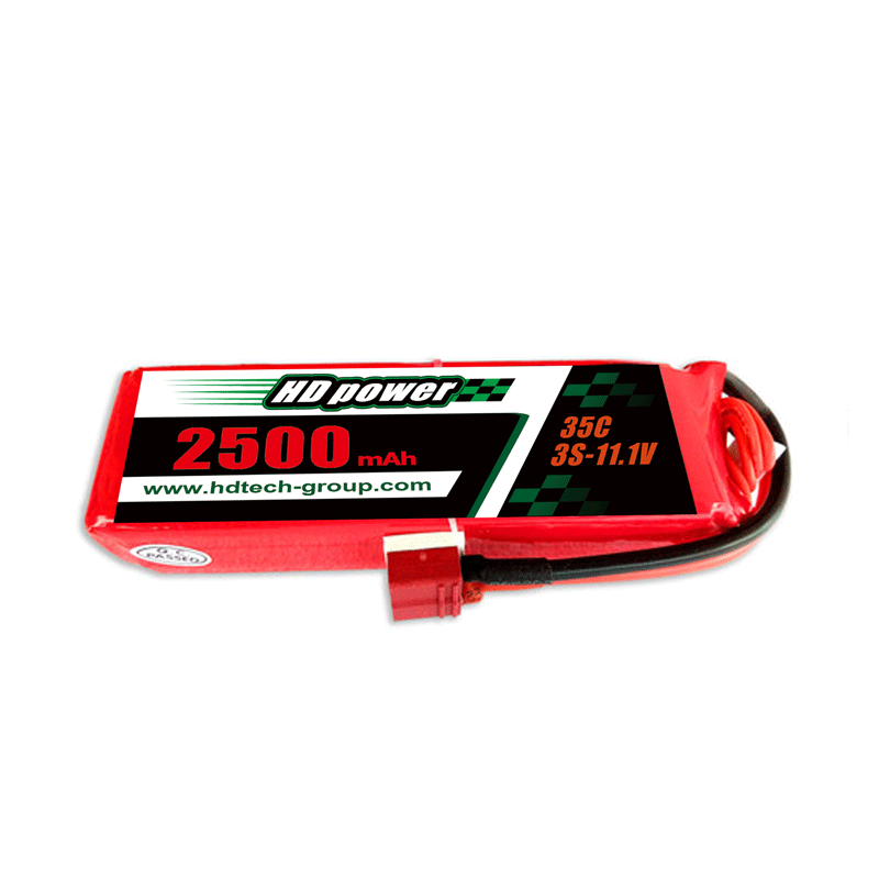 HD POWER 2500mAh 35C 3S 11.1V بطارية ليبو