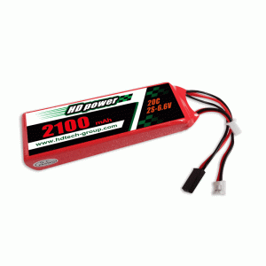 ETOP POWER 2100mAh (A) 20C 2SS 6.6V بطارية LiFe لجهاز الاستقبال والارسال