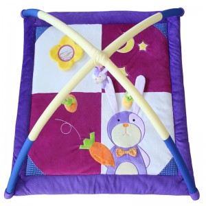 مفرش لعب مربع - أرنب