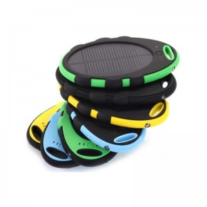 بنك الطاقة الشمسية المحمولة 4000mAh شاحن الطاقة الشمسية المحمول منافذ USB المزدوجة