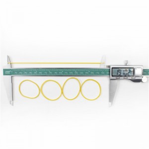 مصدر المصنعين بالجملة اللون غير المتحول أشرطة مطاطية عالية المرونة للثقافة المكتبية والتعليم