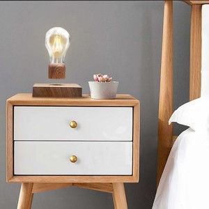 المغناطيسي liftitation ضوء لمبة اللمس التبديل العائمة ليلة ضوء هدية الإبداعية ديكورات مكتب المنزل