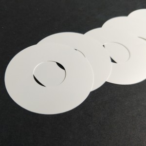 0.2 ملليمتر جولة ورقة عاكسة فيلم عاكس أبيض ناعم