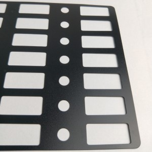 0.25 ورقة عازلة مثبطات اللهب طوقا أسود سهلة لثني معالجة بالجملة