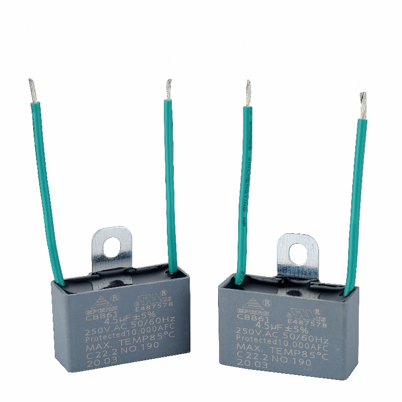 4.5UF 250V 50/60HZ CBB61 مكثف ل مروحة الطاقة السوبر
