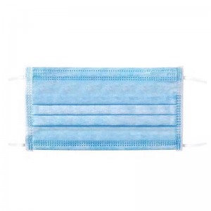 شعار مخصص منتصف الصف 3ply يمكن التخلص منها غير المنسوجة قناع الوجه واحد