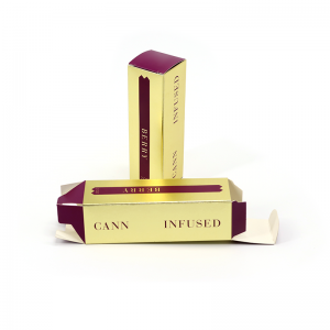 التجميل للطي الكرتون المعاد تدويره ورقة هدية الشفاه مخصص أحمر الشفاه ماسكارا طلاء الأظافر النفط مربع التعبئة والتغليف