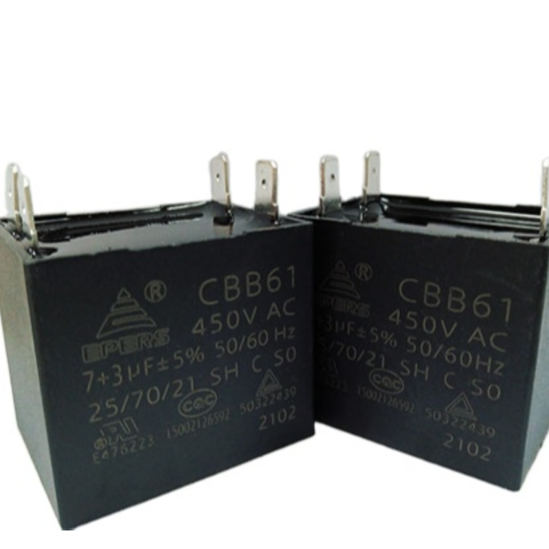 1UF ~ 15UF 40/85/21 250V 450V 500V 50/60HZ CBB61 مكثف لمكيف الهواء