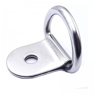 الصلب الصلب D- الدائري التعادل downs، د حلقات مرساة لاشing الدائري للتحميل في حالة شاحنة البضائع مقطورات RV قوارب