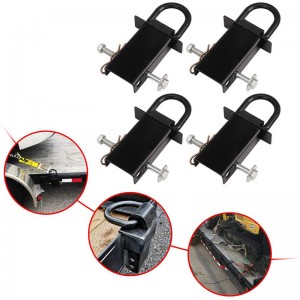 حصة D-Ring القابلة للإزالة في الجيب LOW LOW LOWER لمقطورات مفيد ومسطابات مع دبوس عقبة