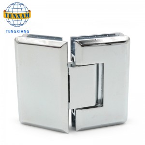 135 درجة سبائك الزنك المفصلي الحمام كليب دش الباب إصلاح كليب زجاج الباب دش غرفة الاستحمام