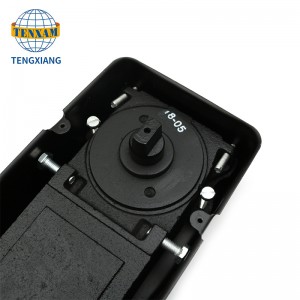 واحد اسطوانة الكلمة الهيدروليكية الربيع للزجاج باب أرضية