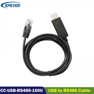 كبل الاتصالات Epever CC-USB-RS485-150U USB إلى PC RS485 ل EPEVEVER EPSOLAR TRACER A TRACER BN TRIRON XTRA Series MPPT SOLA