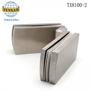 الأجهزة الحمام الثقيلة طويلة للطي 180 درجة دش الباب الزجاج للزجاج