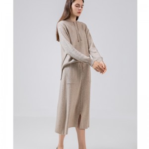 عارضة الصوف متماسكة اثنين من قطعة هوديي مجموعة 69027 \\\\ ن