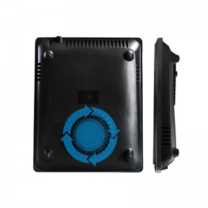 A13 الحث الموقد الواحد تطبخ مواقد التعريفي رقيقة جدا، الطاقة 8 مستويات التحكم في درجة الحرارة مع لوحة زجاجية مصقولة بلاك