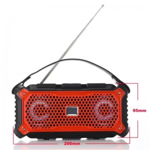 FB-BS857 سماعات بلوتوث المحمولة مع إضاءة LED