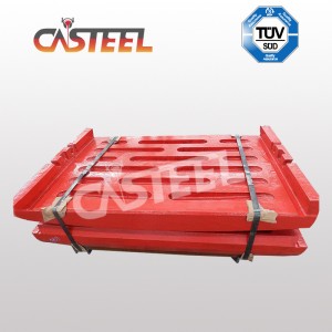 Terex Finlay J-1160 أجزاء محطم المحمول، Jawface ثابت وتأرجح