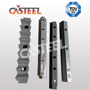 Orca PE1000&#\\
120؛ 1200 لوحة الفك 3 قطع من أجزاء كسارة OEM، لوحة جانبية و أسافين