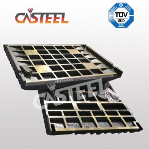 MC110 لوحة الفك الثابتة والتأرجح لكسارة موبايل Kleemann