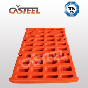 PE-1000x؛ 1200 أجزاء كسارة الفك، ألواح الفك الثابتة/SWing، لوحات جانبية