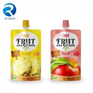 صنبور الوقوف الحقيبة لعصير التعبئة والتغليف مغلفة