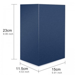 جرار حرق الجثث المعدنية الزرقاء