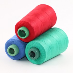 خيط الخياطة الصينية للجينز تي شيرت و قميص البوليستر موضوع للآلات