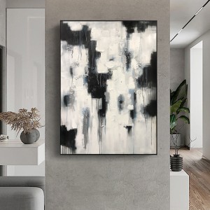 الجملة اليد رسمت صورة جدارية أنماط مختلفة من اللوحة مجردة