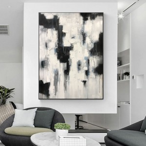 الجملة اليد رسمت صورة جدارية أنماط مختلفة من اللوحة مجردة