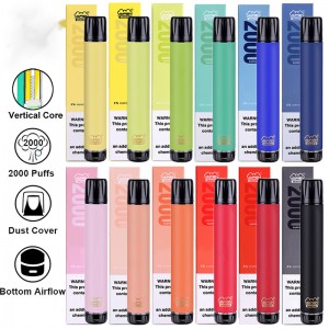 أصيلة Vapen الماكرو 2000 نفث المتاح vape القلم مع لفائف عمودي زائد xxl xtra إضافي فليكس البارات مملوءة بارات e cigs vaporiz