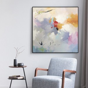 الجملة جودة عالية رسمت باليد النفط الطلاء الفني مجردة النفط الطلاء على قماش