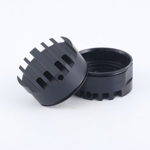 البثق مخصص التصنيع باستخدام الحاسب الآلي بأكسيد جولة الألومنيوم بالوعة الحرارة الألومنيوم الأسود الصمام الشخصية