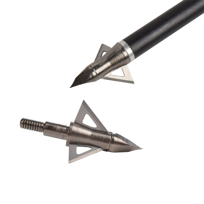 Nika الرماية 15B029 3 شفرات ثابتة 100 الحبوب الصيد broadheaders الرماية القوس