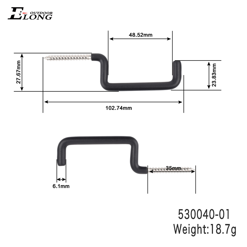 530040-01 Pothook لشماعات القوس على شجرة في الهواء الطلق تسليح