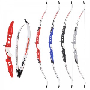 Nika Archery 66inches Recurve Bow Archery مجموعة الرماية في الهواء الطلق الهدف