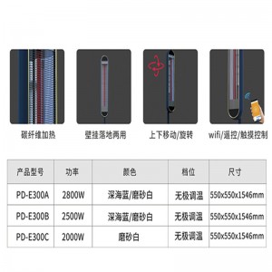 ألياف الكربون سخان الأشعة تحت الحمراء