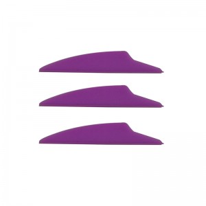 نيكا الرماية 170019 2.5inch دولفين TPU ريشة للرماية جميع أنواع الرماية السهم