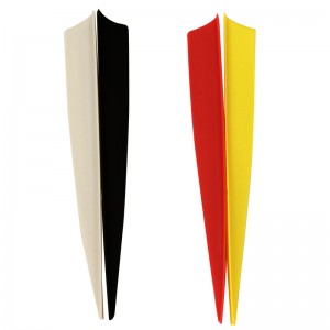 نيكا الرماية 170017 5 بوصة درع TPU ريشة للراحة جميع أنواع الرماية السهم