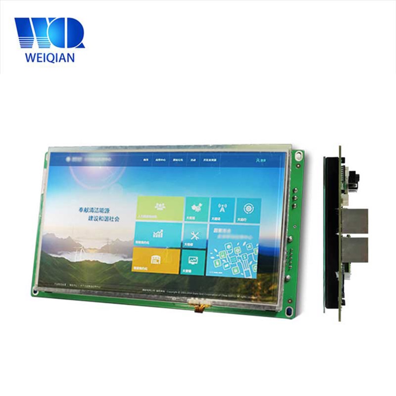 7 بوصة Wince Industrial Panel PC مع وحدة أقل