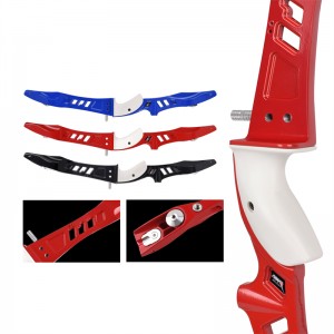 Nika Archery 220095 25inch ILF RH Recurve Bow Riser لإطلاق النار على الرماية في الهواء الطلق